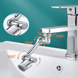 Rotating 1080? Water Faucet Tap Extender with 2 Spray Modes Price in Pakistan | LAPTAB