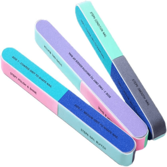 Pack of 3 Double-Sided Finger Nail Files Manicure Tools Kit Price in Pakistan | LAPTAB