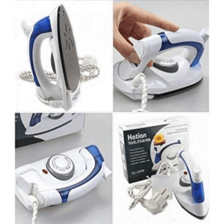 Travel Foldable Steam Iron with Ceramic Soleplate and Optimal TEMP Technology Price in Pakistan | LAPTAB