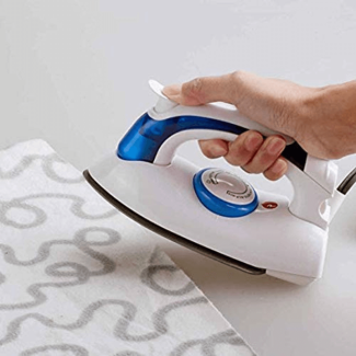Travel Foldable Steam Iron with Ceramic Soleplate and Optimal TEMP Technology Price in Pakistan | LAPTAB