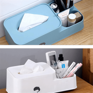 Creative Multifunctional Tissue Box and Desktop Organizer for Home or Office Price in Pakistan | LAPTAB