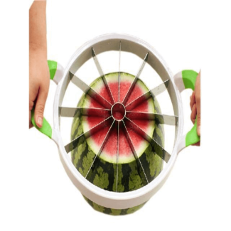 Stainless Steel Watermelon Slicer with Ergonomic Handle and 12 Sharp Blades Price in Pakistan | LAPTAB