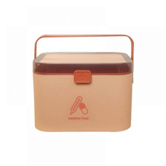 Portable Large First Aid Box - 2-Layer Organizer for Home and Office Price in Pakistan | LAPTAB