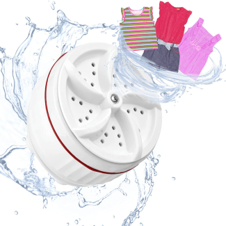 Portable Ultrasonic Mini Washing Machine for Travel and Everyday Use