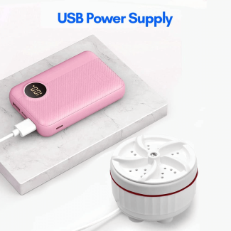 Portable Ultrasonic Mini Washing Machine for Travel and Everyday Use Price in Pakistan | LAPTAB