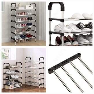 Shoe Organizer Shoes Stand Steel Price Buy Layer Steel Shoe Rack