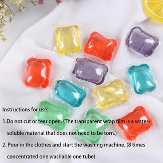 Laundry Fragrance Gel Beads - Pack of 10, Eco-Friendly Stain Remover Price in Pakistan | LAPTAB