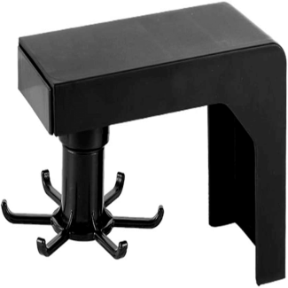 360 Degree Kitchen Rotating Utensil Holder with 6 Hooks for Space Saving Price in Pakistan | LAPTAB