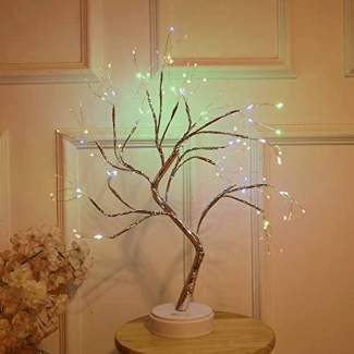Fairy Sparkly DIY Tree Lamp with Remote Control, LED Copper Wire Lights Price in Pakistan | LAPTAB