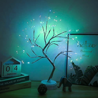 Fairy Sparkly DIY Tree Lamp with Remote Control, LED Copper Wire Lights Price in Pakistan | LAPTAB
