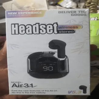 Bluetooth Translucent Earphones with ENC Noise Canceling and HiFi Sound Price in Pakistan | LAPTAB