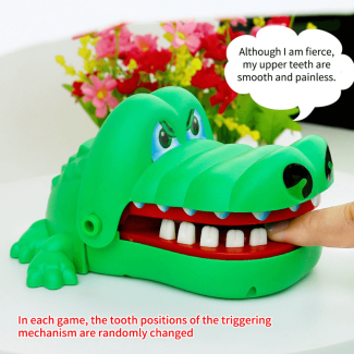 Crocodile Dentist Game - Fun Finger Chomping Toy for Kids and Families Price in Pakistan | LAPTAB