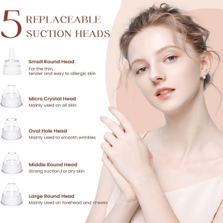 Electric Blackhead Remover Pore Vacuum with 3 Suction Modes, USB Rechargeable Price in Pakistan | LAPTAB