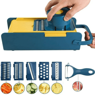 6 In 1 Multifunctional Vegetable Cutter Slicer