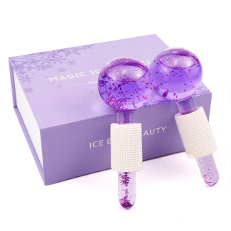 2pcs box Crystal Ice Energy Massage Roller