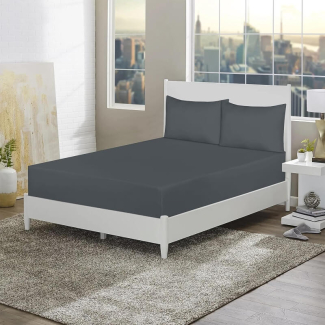 Durable Black Rubberized Bed Cover, Machine Washable, No Size Reduction Price in Pakistan | LAPTAB