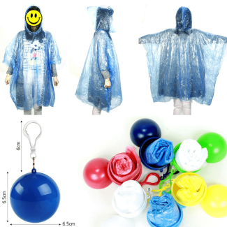 5 pcs Spherical Raincoat Plastic Ball Keychain with Carabiner Hook Price in Pakistan | LAPTAB