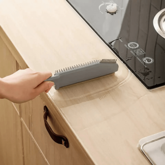 3 in 1 Countertop Cleaning Brush with Scraper and Corner Detailer Price in Pakistan | LAPTAB