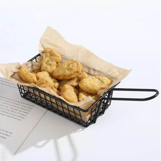 Rectangle Iron Fries Bucket for Premium Food Presentation Price in Pakistan | LAPTAB