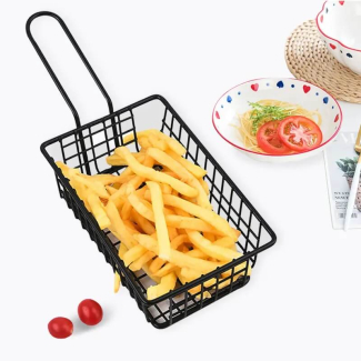 Rectangle Iron Fries Bucket for Premium Food Presentation Price in Pakistan | LAPTAB