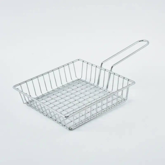 Big Square Fries Bucket - Durable Iron Serving Container for Appetizers Price in Pakistan | LAPTAB