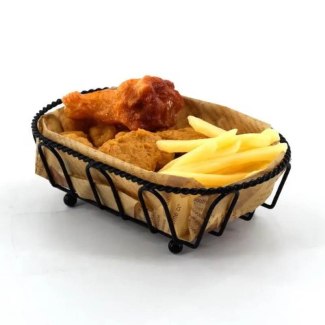 Ship Wheel Mini Iron Fries Bucket for Stylish Food Presentation Price in Pakistan | LAPTAB