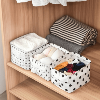 Mini Oxford Foldable Organizer Basket for Space-Saving Storage Solutions Price in Pakistan | LAPTAB
