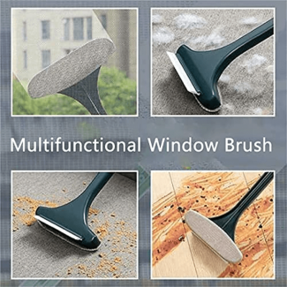 2 in 1 Window Cleaning Brush with Rotating Heads for Efficient Cleaning Price in Pakistan | LAPTAB