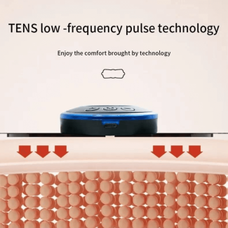 EMS Portable Mini Electric Neck and Back Massager with 6 Modes Price in Pakistan | LAPTAB