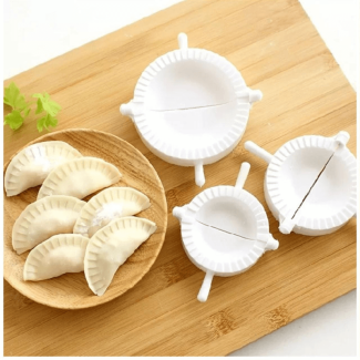 3 Sizes Dumpling Molds - Durable Press Maker for Easy Homemade Dumplings