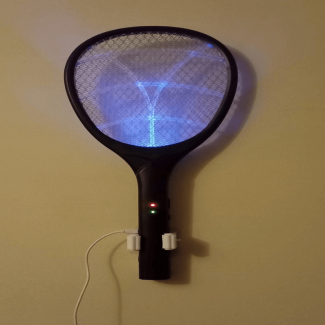 3 in 1 Large Electric Mosquito Swatter with USB Charging and LED Light Price in Pakistan | LAPTAB