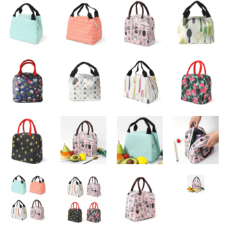 Collapsible Insulated Lunch Bag with Adjustable Strap and Large Capacity Price in Pakistan | LAPTAB