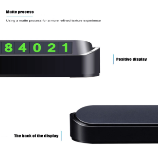 Interior Car Telephone Number Parking Card with Magnetic Stickers Price in Pakistan | LAPTAB