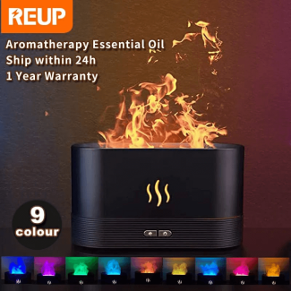 Flame Aroma Diffuser Air Humidifier with 9 Color Options and Aromatherapy Price in Pakistan | LAPTAB