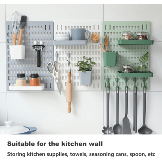 Room Kitchen Decor Wall Shelf with Hooks - Versatile Storage Solution Price in Pakistan | LAPTAB