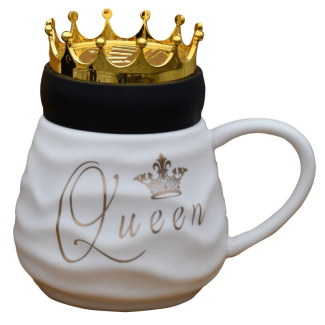 M1 Couple King Queen Mug Set - Ceramic Coffee Cups for Couples Price in Pakistan | LAPTAB