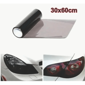 Light Black Car Headlight Vinyl Sticker - Waterproof and Stretchable Protection Price in Pakistan | LAPTAB