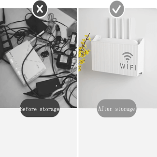 Wall Mounted WiFi Storage Box for Router and Cable Organization Price in Pakistan | LAPTAB