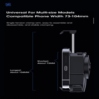 Portable DLA3 Mobile Phone Radiator Cooling Fan with Digital Display Price in Pakistan | LAPTAB