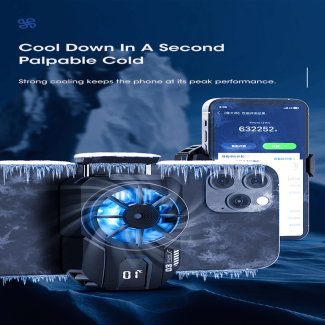 Portable DLA3 Mobile Phone Radiator Cooling Fan with Digital Display Price in Pakistan | LAPTAB