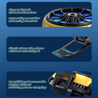 DLA6 Mobile Phone Radiator Cooling Fan with Semiconductor Back Clip Price in Pakistan | LAPTAB
