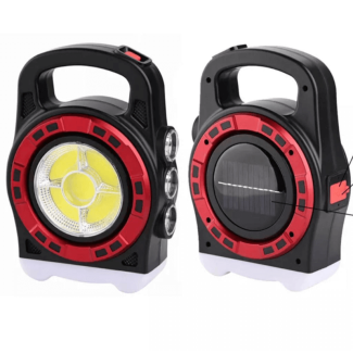 HB-6678C 20W Ergonomic Multi-Functional Portable Solar Lamp with USB Charging Price in Pakistan | LAPTAB
