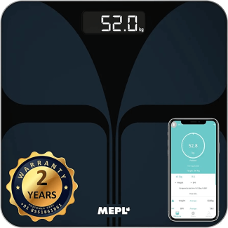 Digital Body Weight Scale with Tempered Glass Platform and Easy Read Display Price in Pakistan | LAPTAB