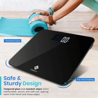 Digital Body Weight Scale with Tempered Glass Platform and Easy Read Display Price in Pakistan | LAPTAB