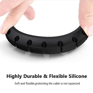 5 Pcs Silicone Cable Clips for Organizing Charging and USB Cords Price in Pakistan | LAPTAB