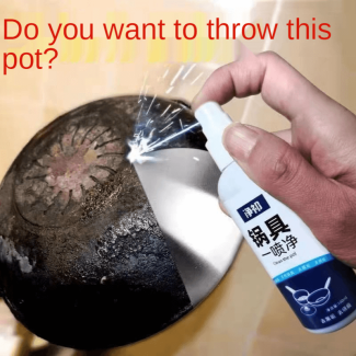 Kitchen Pots and Utensils Black Scale Cleaning Agent for Stubborn Stains