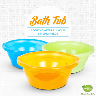 Apollo Glow Bath Tub - Safe, Eco-Friendly, Anti-Slip Design for Home Use Price in Pakistan | LAPTAB
