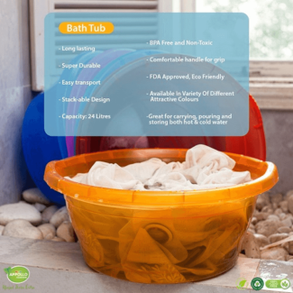 Apollo Glow Bath Tub - Safe, Eco-Friendly, Anti-Slip Design for Home Use Price in Pakistan | LAPTAB