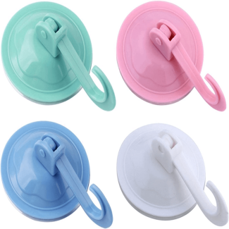 4 pcs Seamless Sucker Hooks for Clothes and Utensils - Waterproof and Durable Price in Pakistan | LAPTAB