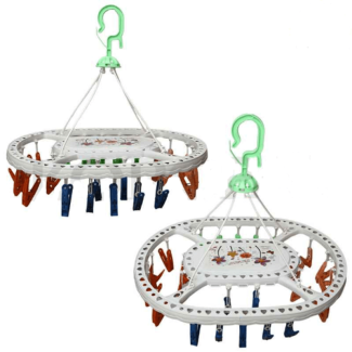 Durable Plastic Clips Hanger with 360? Swivel for Easy Drying Price in Pakistan | LAPTAB